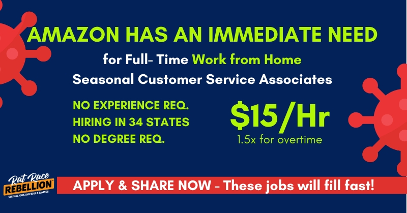work from home jobs
