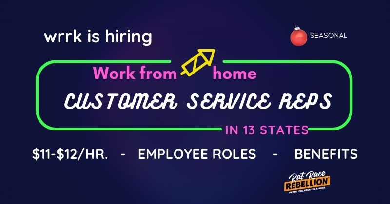 work from home jobs