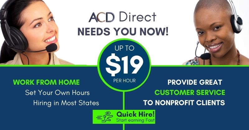 Work from home with ACD Direct