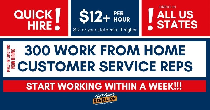 work from home jobs