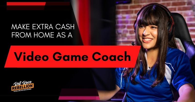 Make extra cash from home as a Video Game Coach