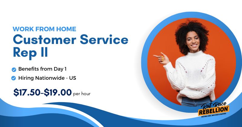 WORK FROM HOME Customer Service Rep II with MAPFRE