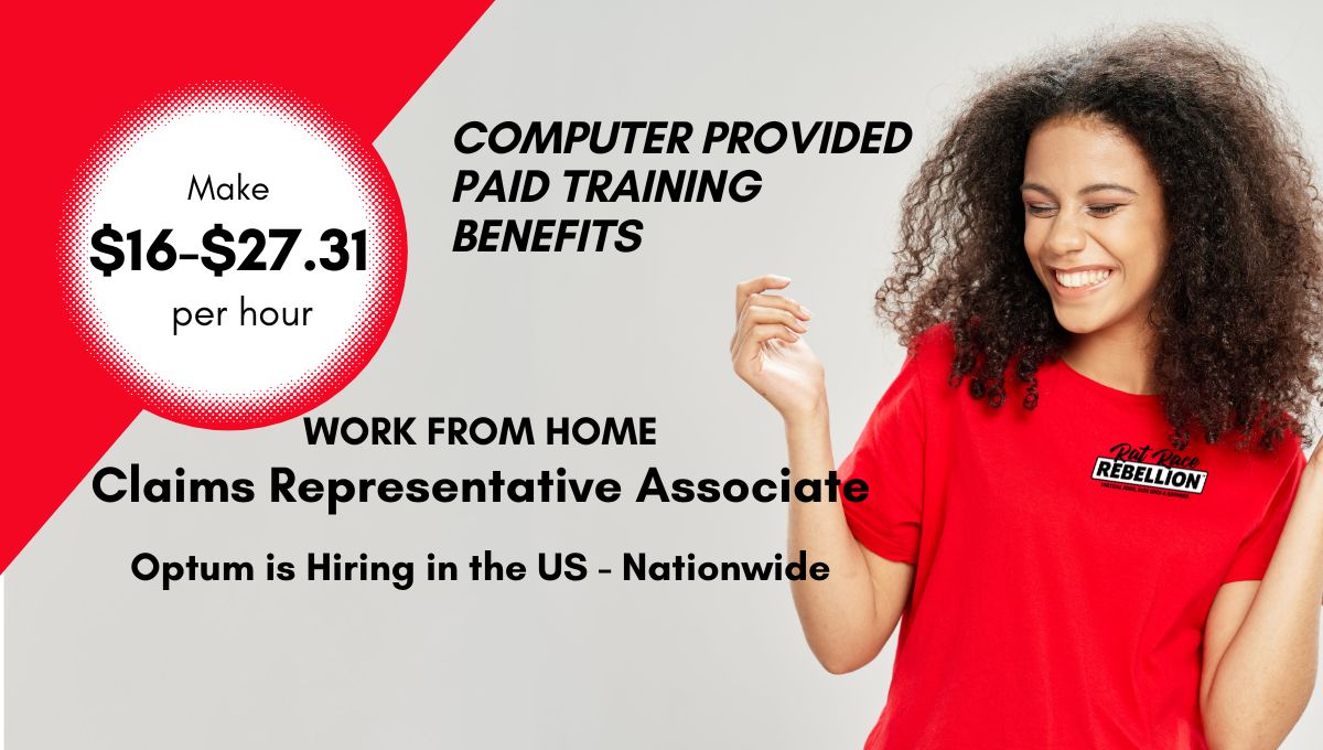 Optum Work from home Claims Representative Associate