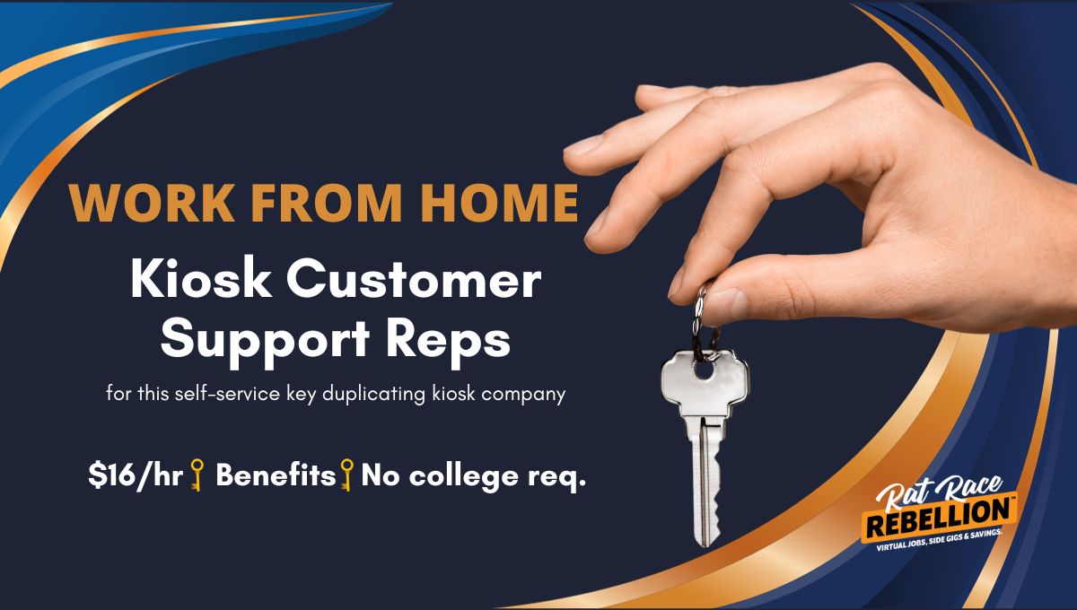 Work from Home Kiosk Customer Support Reps