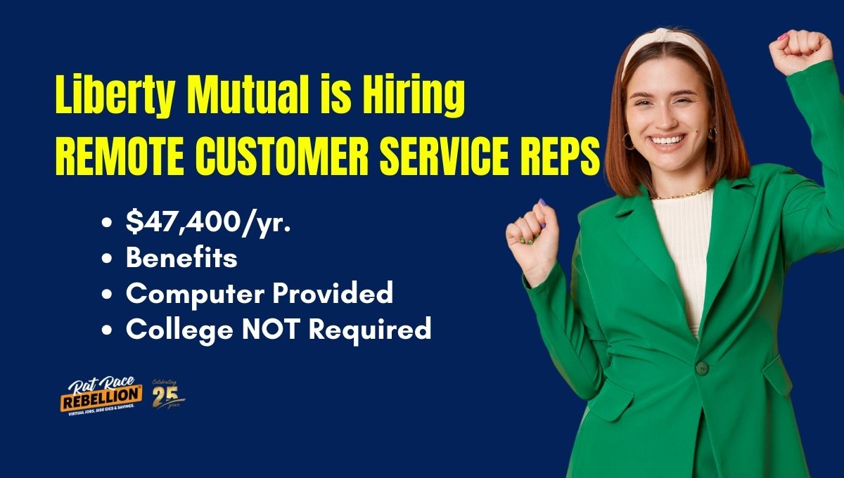 Liberty Mutual is Hiring Remote Customer Service Reps