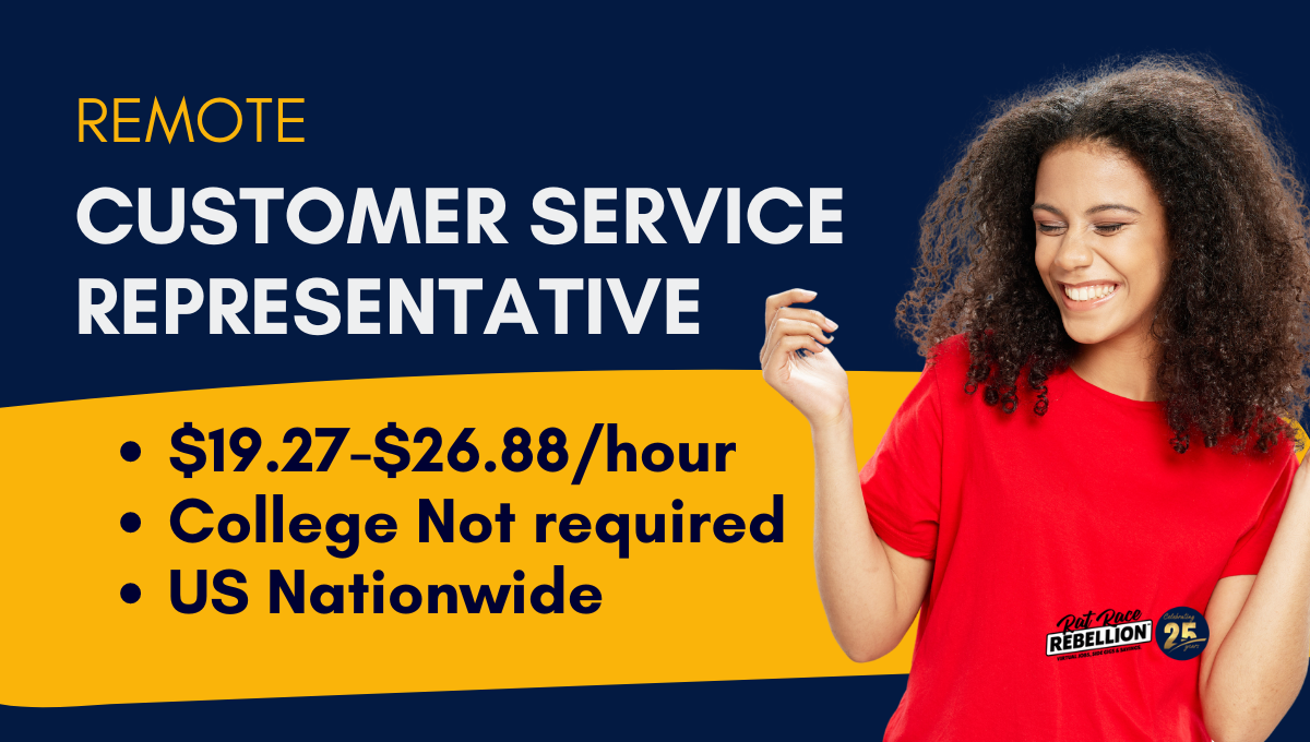 REMOTE Customer Service Representative High