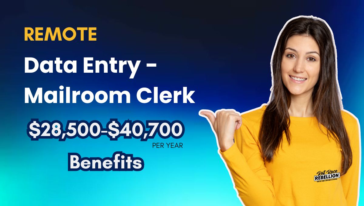 Remote Data Entry Mailroom Clerk Gainwell