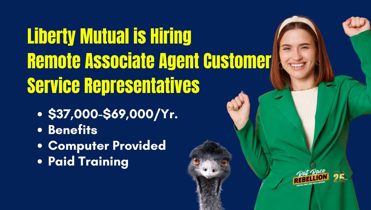 Remote Associate Agent Customer Service Representative Liberty Mutual