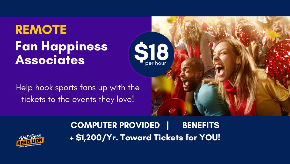 Remote Fan Happiness Associate Gametime