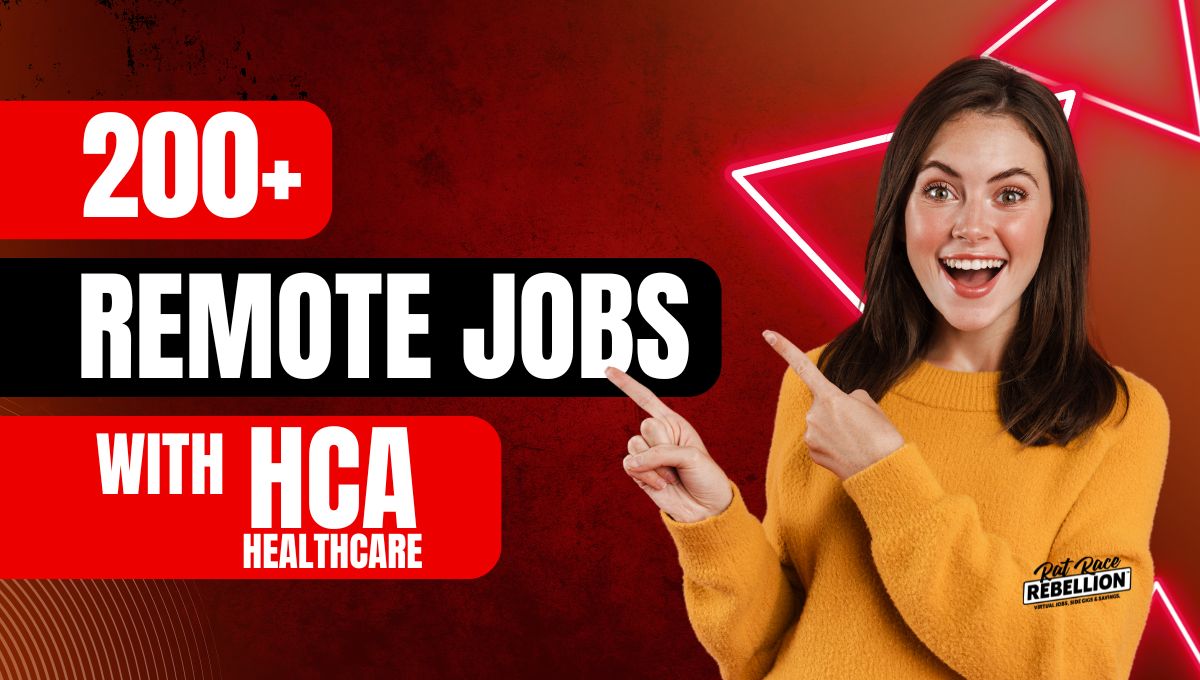 200+ remote jobs with HCA Healthcare